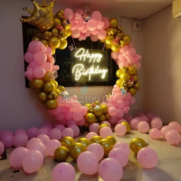 “Classic Celebration Birthday Combo – Balloon Décor, Music & Party Essentials for Up to 50 Guests” - Image 3